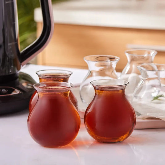 Karaca Refikadan Tatlican 6li Cay Bardak Takimi Tea Glasses 6Pcs