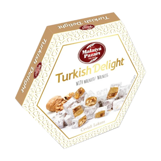 Malatya Pazari Walnut Turkish Delight 250g