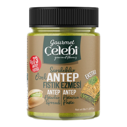 Gourmet Celebi Premium Antep Pistachio Paste - %73 320g