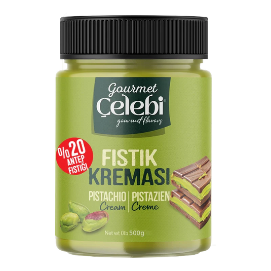 Gourmet Celebi Antep Pistachio Cream - %20 500g