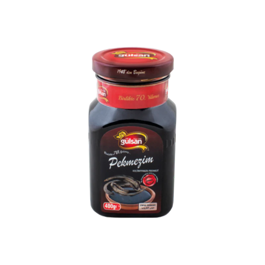 Gulsan Carob Molasses in Glass Jar- Keciboynuzu Pekmezi 400g