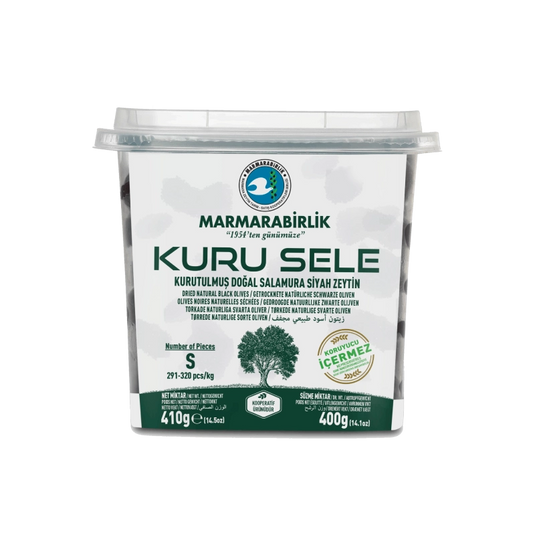 Marmarabirlik Kuru Sele S Black Olives 400g