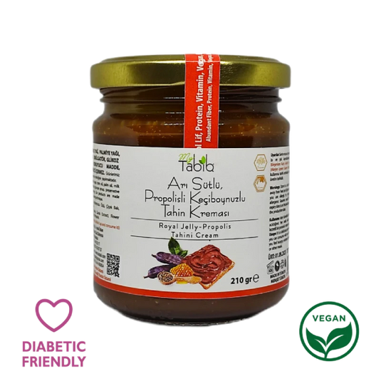 My Tabib Royal Jelly-Propolis Carob Tahini Cream 210g