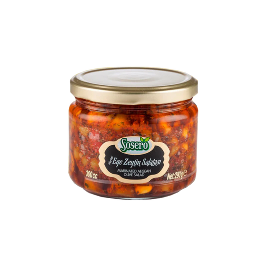 Sosero Marinated Ege Olive Salad Glass Jar 300ml