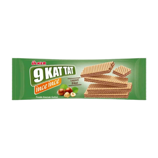 Ulker 9 Kat Tat Cacao Hazelnut Wafer 114g