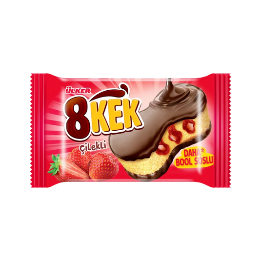 Ulker 8 Kek Strawberry Cake 55g