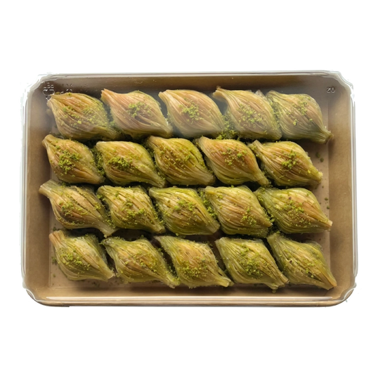 Antep Mussel Baklava with Pistachio 800g (20 pieces)