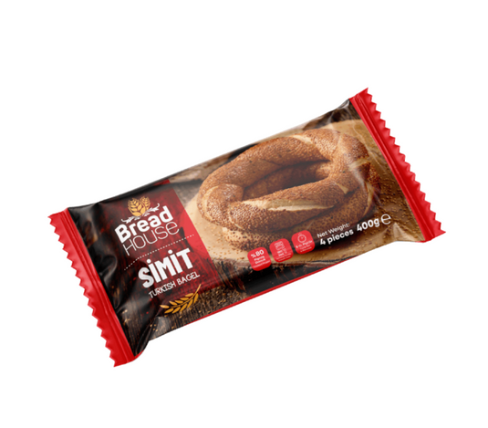 Breadhouse Turkish Bagel Simit (4 pcs) 400g