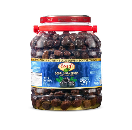 Oncu M-S Black Olives Siyah Zeytin 2000g