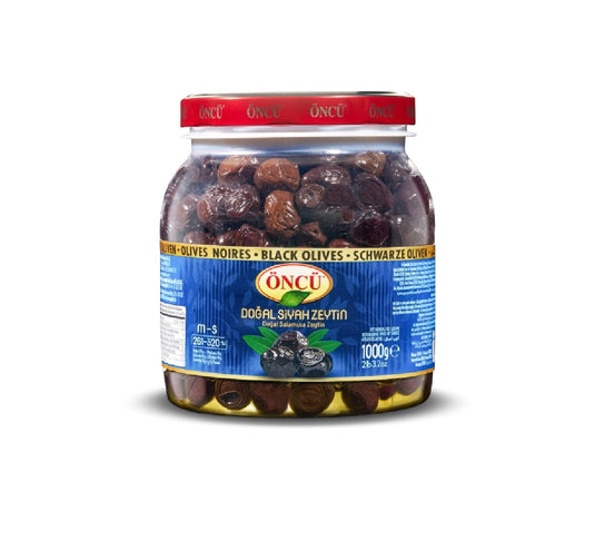 ONCU Black Olives M-S 1000g