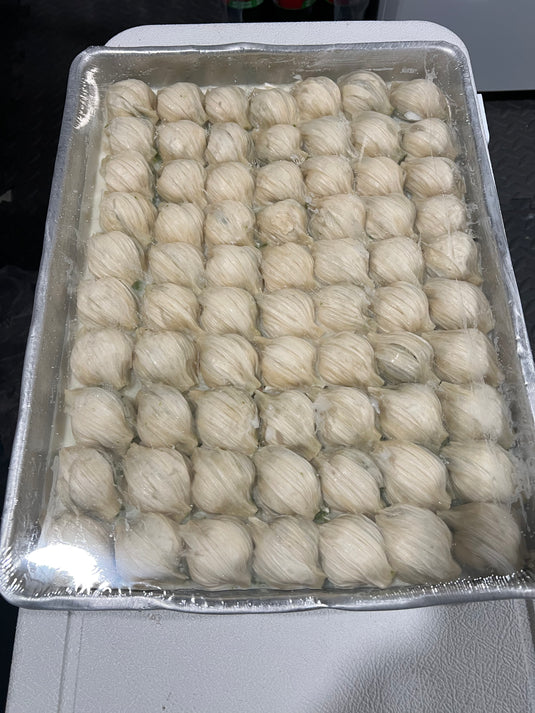BreadHouse Unbaked Mussel Baklava With Pistachio- 70 pieces