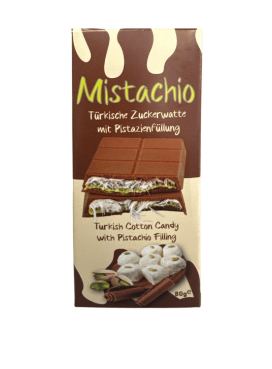 ARTU Mistachio Chocolate (Cotton Candy and pistachio) 80g
