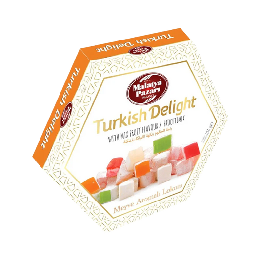 Malatya Pazari Mix Fruit Turkish Delight 250g