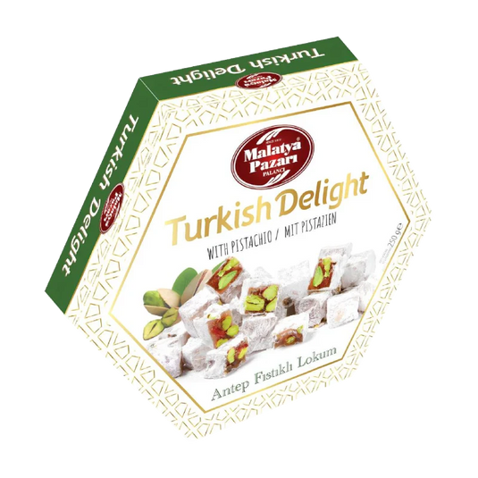 Malatya Pazari Pistachio Double Turkish Delight 250g
