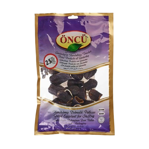 Oncu Dried Eggplant Kuru Dolmalik Patlican (25pcs)