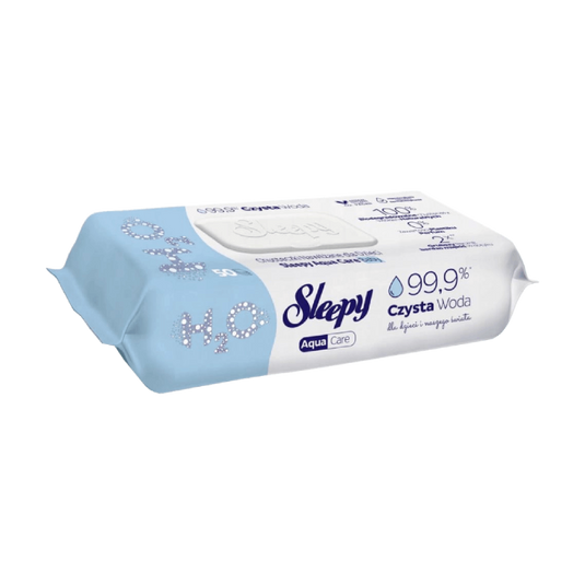 Sleepy Aqua Care Wet Wipes (50 pcs)