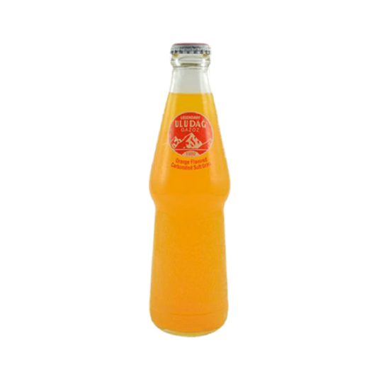 Uludag Orange Flavored Carbonated Beverage 250ml (6 pieces)
