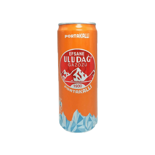 Uludag Orange Flavored Carbonated Beverage 330ml