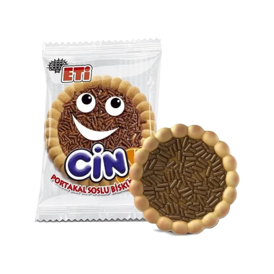 Eti Cin Orange Jelly Cookie 25g