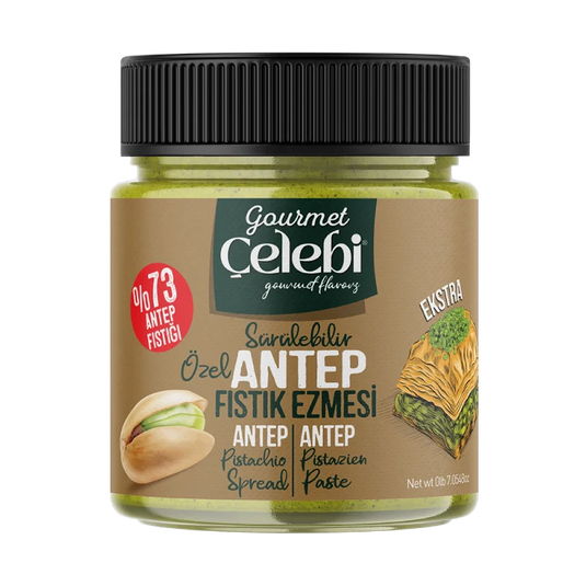 Gourmet Celebi Premium Antep Pistachio Paste - %73 200g