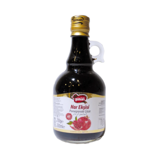 Gulsan Pomegranate Glaze in Glass Bottle With Handle 700g