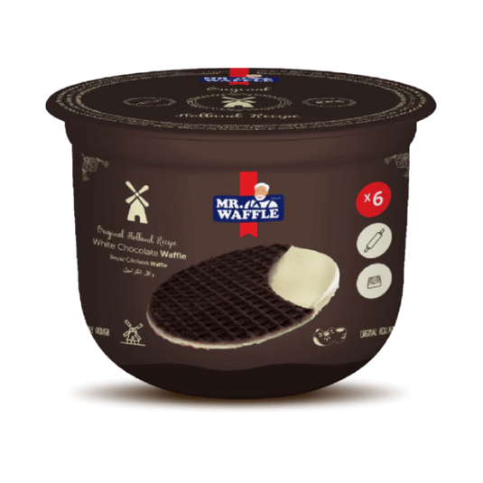Mr Waffle Cocoa Waffle With White Chocolate 27g