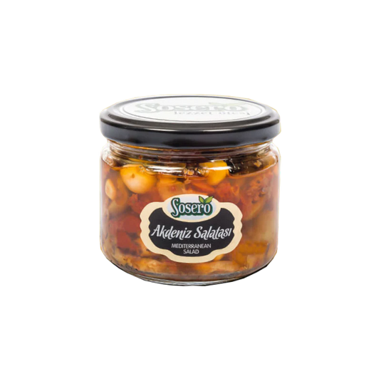 Sosero Akdeniz Olive Salad Glass Jar 300ml