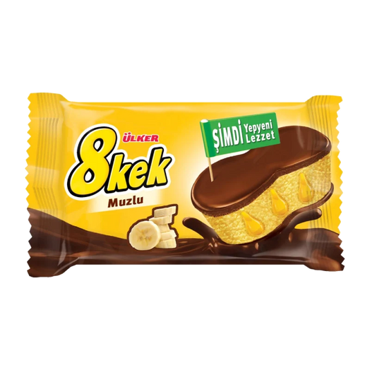 Ulker 8 Kek Banana Cake 55g