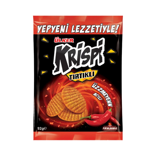 Ulker Krispi Wavy Crackers Hot 48g