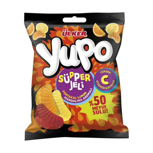 Ulker Yupo Super Jeli Vitamin-C Soft Candy 64g