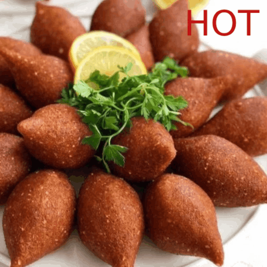 Handmade Kibbeh (5 Pieces) Frozen icli Kofte